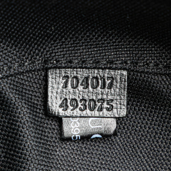 グッチ GGスプリーム リュック バックパック 704017 ブラック PVC レザー メンズ GUCCI 【中古】