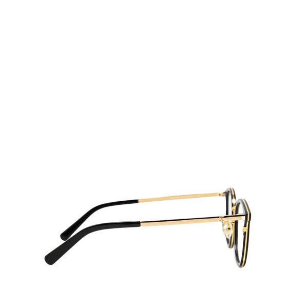 シャネル ココマーク 伊達眼鏡 メガネ CH2130 ブラック ゴールド プラスチック レディース CHANEL 【中古】