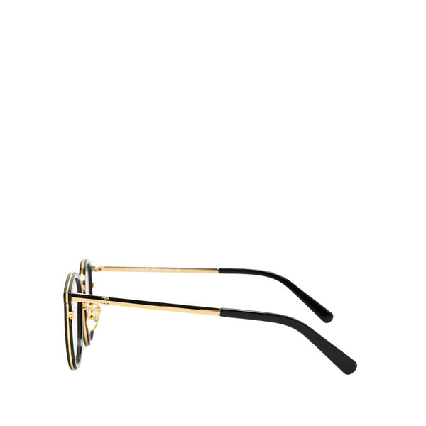 シャネル ココマーク 伊達眼鏡 メガネ CH2130 ブラック ゴールド プラスチック レディース CHANEL 【中古】