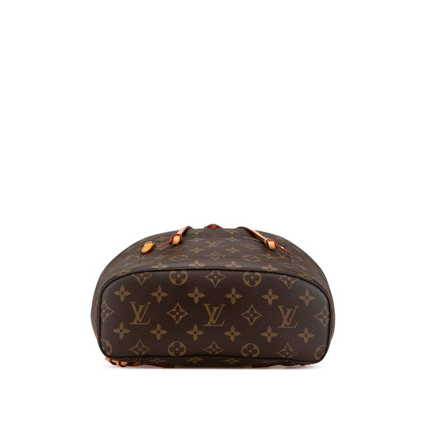 ルイ ヴィトン モノグラム モンスリー リュック バックパック M43431 ブラウン PVC レザー レディース LOUIS VUITTON 【中古】