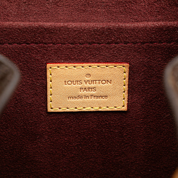 ルイ ヴィトン モノグラム モンスリー リュック バックパック M43431 ブラウン PVC レザー レディース LOUIS VUITTON 【中古】