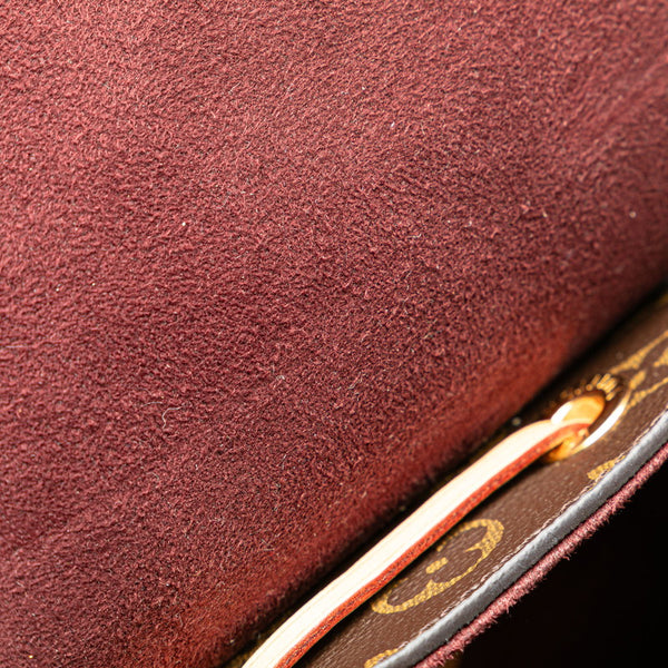 ルイ ヴィトン モノグラム モンスリー リュック バックパック M43431 ブラウン PVC レザー レディース LOUIS VUITTON 【中古】