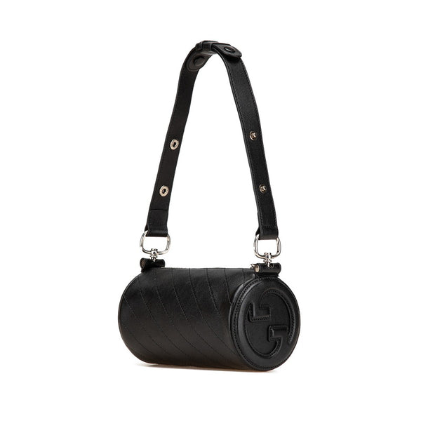 グッチ ブロンディ ショルダーバッグ 760170 ブラック レザー レディース GUCCI 【中古】
