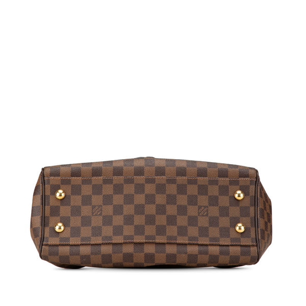 ルイ ヴィトン ダミエ トレヴィPM ハンドバッグ ショルダーバッグ 2WAY  N51997 ブラウン PVC レザー レディース LOUIS VUITTON 【中古】
