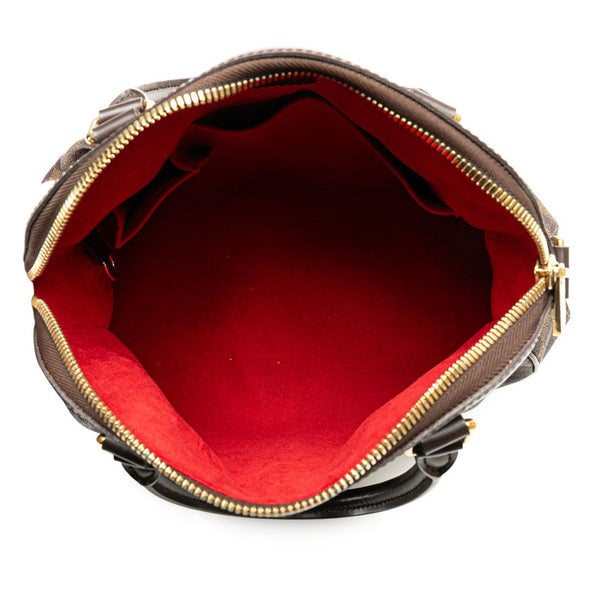 ルイ ヴィトン ダミエ トレヴィPM ハンドバッグ ショルダーバッグ 2WAY  N51997 ブラウン PVC レザー レディース LOUIS VUITTON 【中古】