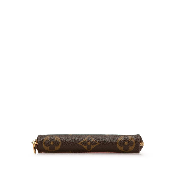 ルイ ヴィトン モノグラム ジッピー コインパース コインケース M60067 ブラウン PVC レザー レディース LOUIS VUITTON 【中古】