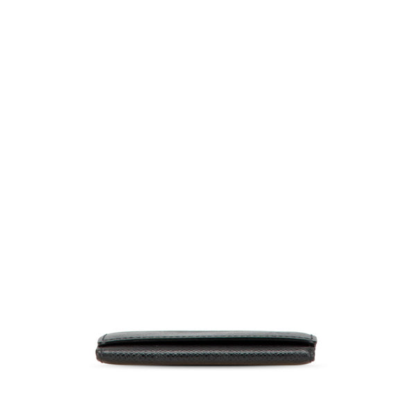 ルイ ヴィトン タイガ アンヴェロップ カルト ドゥ ヴィジット カードケース M30922 ノワール ブラック レザー レディース LOUIS VUITTON 【中古】