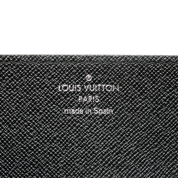 ルイ ヴィトン タイガ アンヴェロップ カルト ドゥ ヴィジット カードケース M30922 ノワール ブラック レザー レディース LOUIS VUITTON 【中古】
