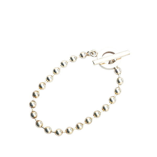 グッチ ボールチェーン ブレスレット SV925 シルバー メンズ GUCCI 【中古】