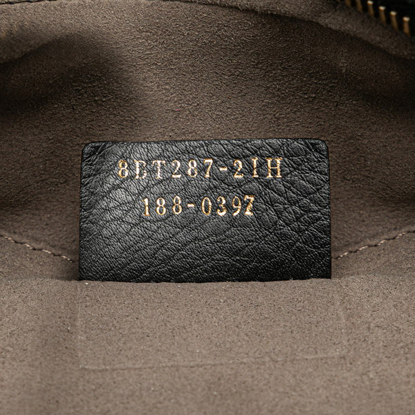 フェンディ キャム ショルダーバッグ カメラバッグ 8BT287 ブラック レザー レディース FENDI 【中古】