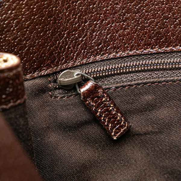 グッチ GGキャンバス 斜め掛け ショルダーバッグ 120842 ベージュ キャンバス レザー レディース GUCCI 【中古】