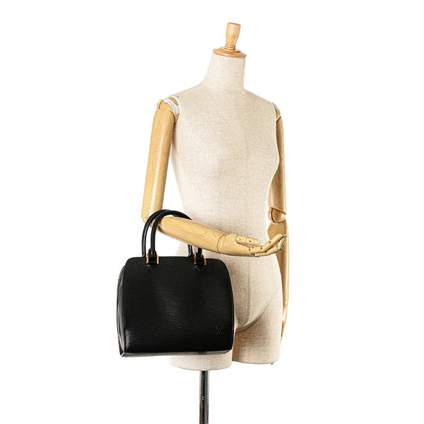 ルイ ヴィトン エピ ポンヌフ ハンドバッグ M52052 ノワール ブラック レザー レディース LOUIS VUITTON 【中古】