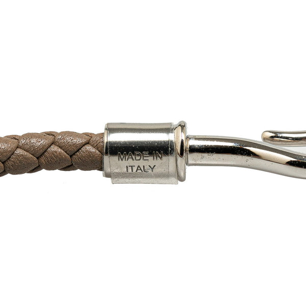 エルメス ジャンボブレス ブレスレット エトゥープ グレージュ レザー メンズ HERMES 【中古】