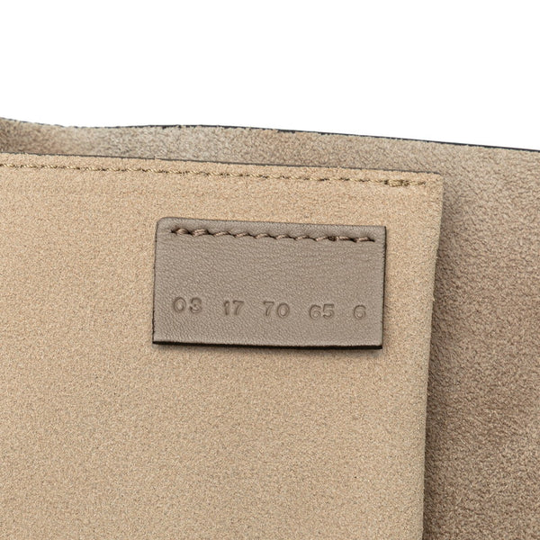 クロエ ドリュー チェーン ショルダーバッグ グレージュ レザー スウェード レディース Chloe 【中古】