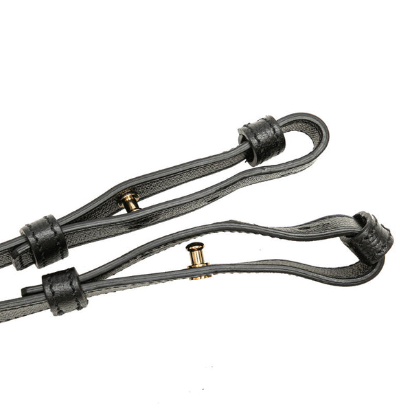 サンローラン カバス Yライン ハンドバッグ ショルダーバッグ 2WAY ブラック レザー レディース SAINT LAURENT 【中古】