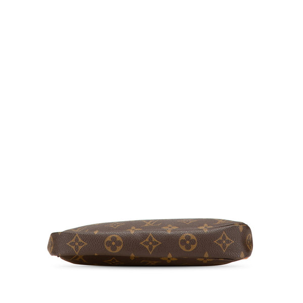 ルイ ヴィトン モノグラム ポシェット アクセソワール ショルダーバッグ M51980 ブラウン PVC レザー レディース LOUIS VUITTON 【中古】