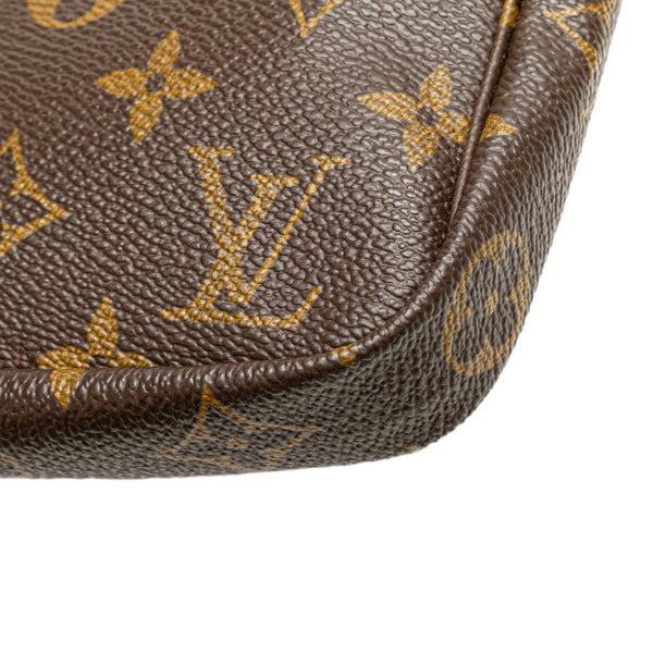 ルイ ヴィトン モノグラム ポシェット アクセソワール ショルダーバッグ M51980 ブラウン PVC レザー レディース LOUIS VUITTON 【中古】