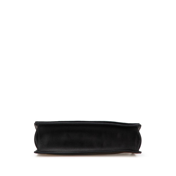 グッチ バンブー ワンショルダーバッグ 001 3239 ブラック レザー レディース GUCCI 【中古】