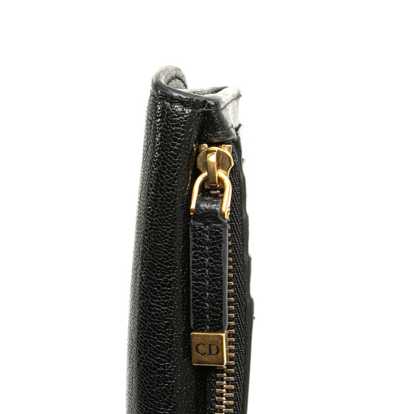 ディオール サドル コインケース ブラック レザー レディース Dior 【中古】