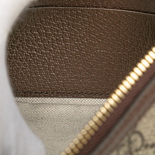 グッチ GGスプリーム ブロンディ ボディバッグ ウエストバッグ 702614 ブラウン PVC レザー レディース GUCCI 【中古】