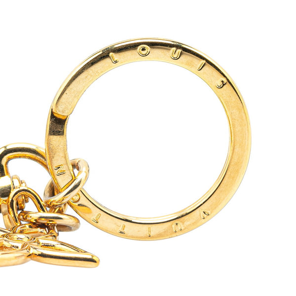 ルイ ヴィトン ツイッギー キーホルダー キーリング M01348 ゴールド メッキ レディース LOUIS VUITTON 【中古】