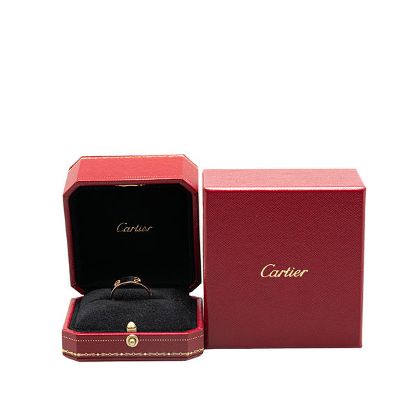 カルティエ ラブリング リング 指輪 #61 K18PG ピンクゴールド メンズ CARTIER 【中古】