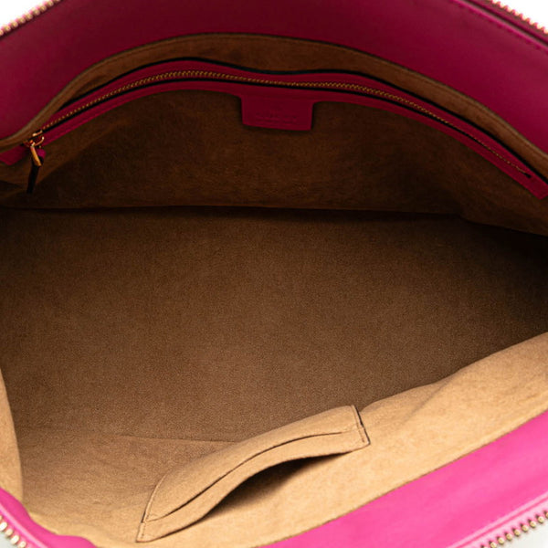 グッチ GGスプリーム ハンドバッグ ショルダーバッグ 2WAY 409533 ベージュ ピンク PVC レザー レディース GUCCI 【中古】