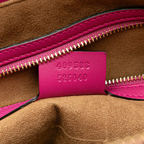 グッチ GGスプリーム ハンドバッグ ショルダーバッグ 2WAY 409533 ベージュ ピンク PVC レザー レディース GUCCI 【中古】