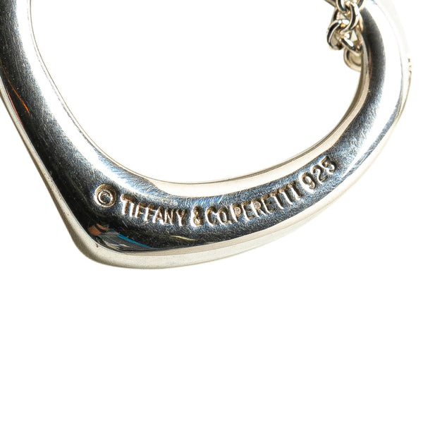 ティファニー オープンハート ネックレス SV925 シルバー レディース TIFFANY&Co. 【中古】