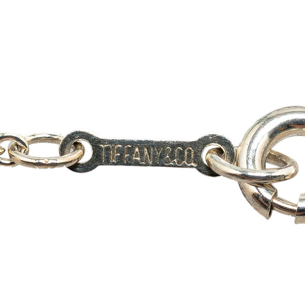 ティファニー オープンハート ネックレス SV925 シルバー レディース TIFFANY&Co. 【中古】