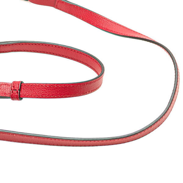 バーバリー ノバチェック シャドーホース ショルダーバッグ ベージュ レッド PVC レザー レディース BURBERRY 【中古】