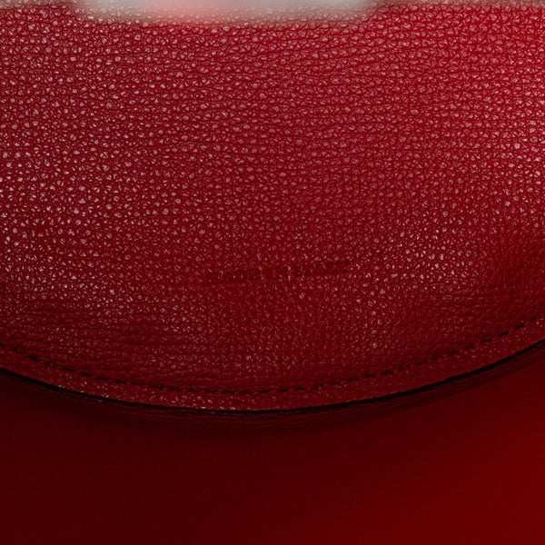 バーバリー ノバチェック シャドーホース ショルダーバッグ ベージュ レッド PVC レザー レディース BURBERRY 【中古】