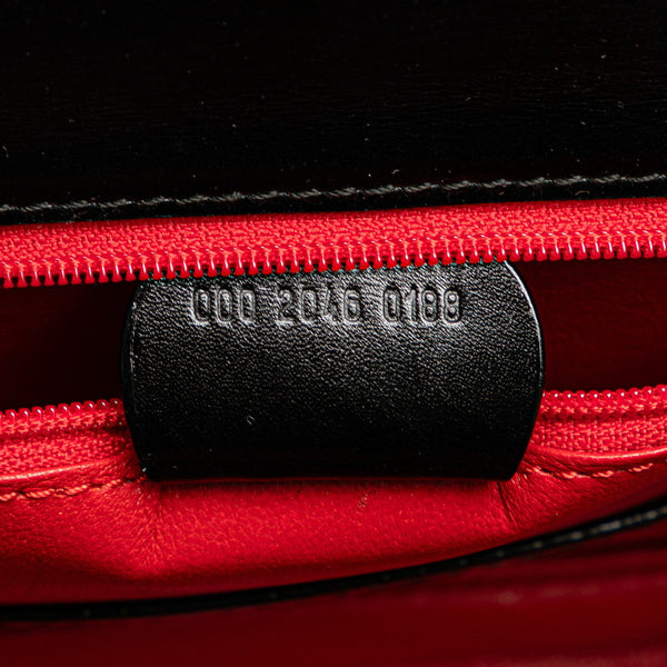 グッチ バンブー ハンドバッグ ショルダーバッグ 2WAY 000 2046 ブラック レザー レディース GUCCI 【中古】