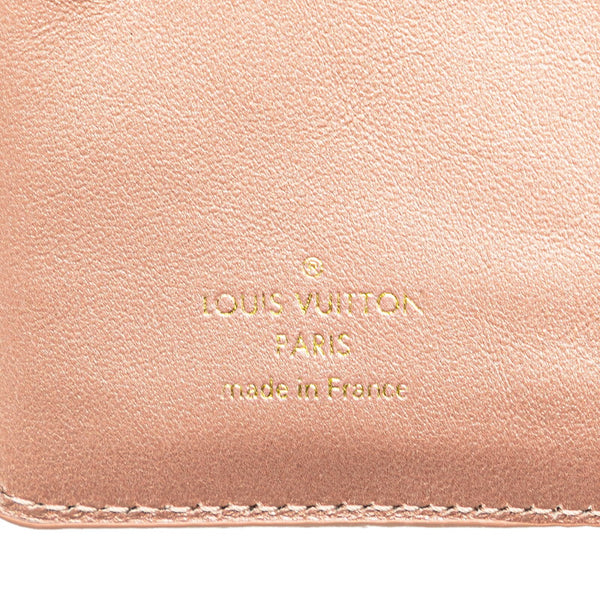 ルイ ヴィトン モノグラム ポルトフォイユ ルー 長財布 M81996 ローズゴールド ピンク レザー レディース LOUIS VUITTON 【中古】