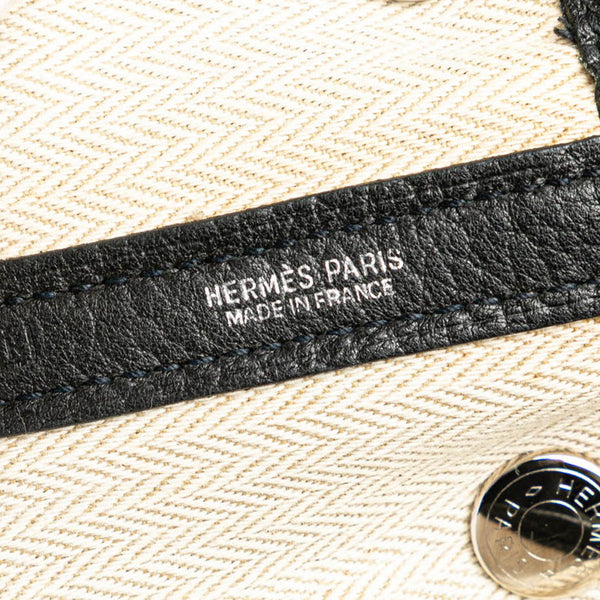 エルメス ガーデンパーティTPM ハンドバッグ トートバッグ ブラック カントリー レディース HERMES 【中古】
