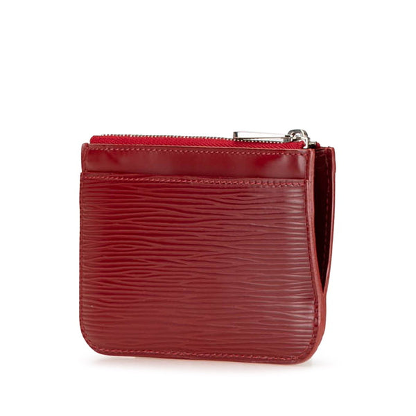 ルイ ヴィトン エピ ポシェットクレ コインケース 小銭入れ M63807 カスティリアンレッド レザー レディース LOUIS VUITTON 【中古】