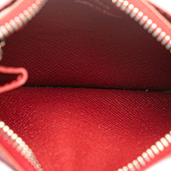 ルイ ヴィトン エピ ポシェットクレ コインケース 小銭入れ M63807 カスティリアンレッド レザー レディース LOUIS VUITTON 【中古】