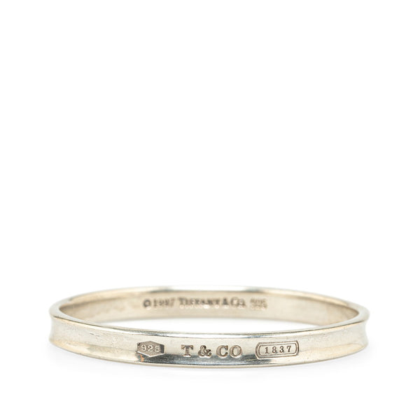 ティファニー ナロー バングル ブレスレット SV925 シルバー レディース TIFFANY&Co. 【中古】