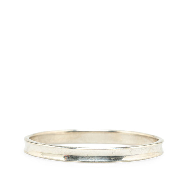 ティファニー ナロー バングル ブレスレット SV925 シルバー レディース TIFFANY&Co. 【中古】