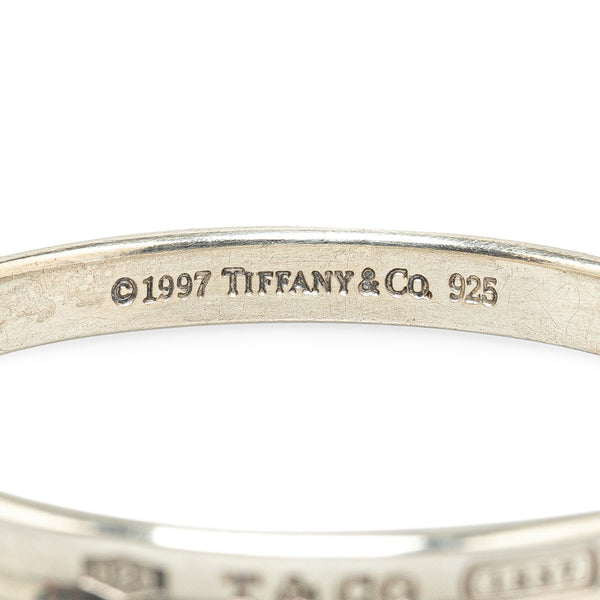 ティファニー ナロー バングル ブレスレット SV925 シルバー レディース TIFFANY&Co. 【中古】