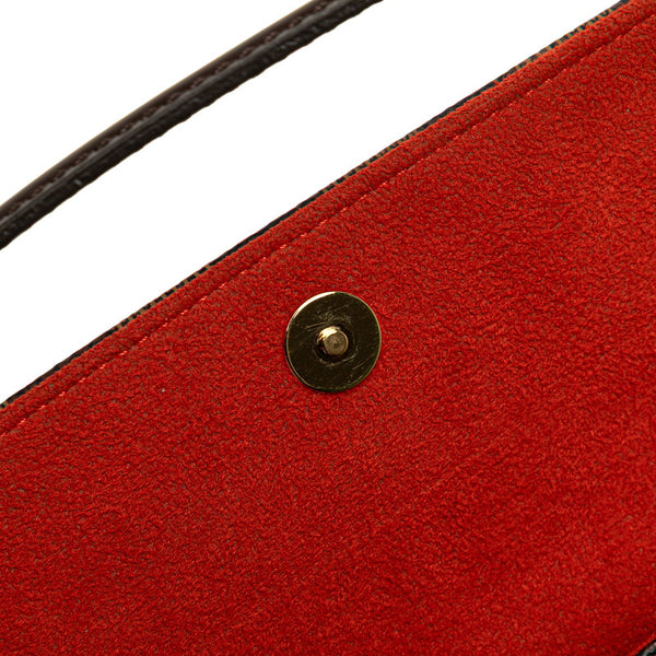 ルイ ヴィトン ダミエ レコレータ ハンドバッグ ショルダーバッグ N51299 ブラウン PVC レザー レディース LOUIS VUITTON 【中古】