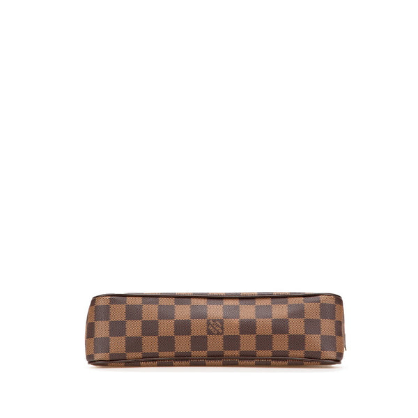 ルイ ヴィトン ダミエ レコレータ ハンドバッグ ショルダーバッグ N51299 ブラウン PVC レザー レディース LOUIS VUITTON 【中古】