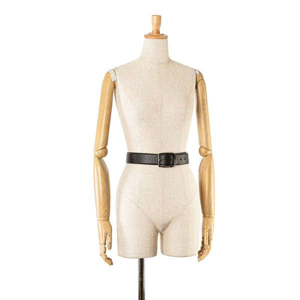 グッチ グッチシマ ベルト 85/34 449716 ブラウン レザー メンズ GUCCI 【中古】