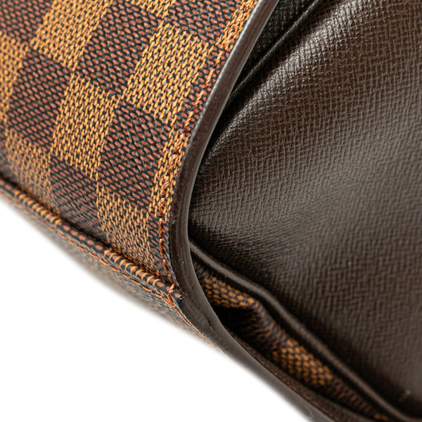 ルイ ヴィトン ダミエ トリアナ ハンドバッグ N51155 ブラウン PVC レザー レディース LOUIS VUITTON 【中古】