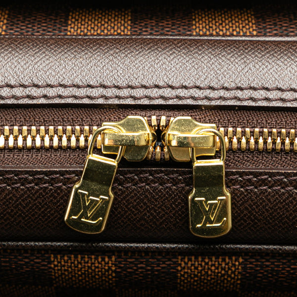 ルイ ヴィトン ダミエ トリアナ ハンドバッグ N51155 ブラウン PVC レザー レディース LOUIS VUITTON 【中古】