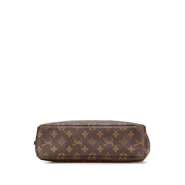 ルイ ヴィトン モノグラム トゥルーストワレット 28 セカンドバッグ クラッチバッグ M47522 ブラウン PVC レディース LOUIS VUITTON 【中古】