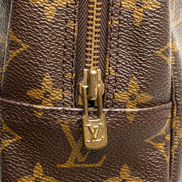 ルイ ヴィトン モノグラム トゥルーストワレット 28 セカンドバッグ クラッチバッグ M47522 ブラウン PVC レディース LOUIS VUITTON 【中古】