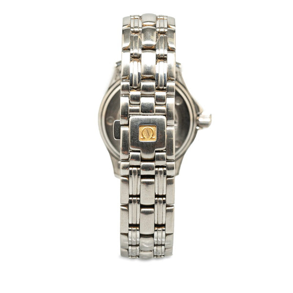 オメガ シーマスター プロフェッショナル 300 腕時計 2283.80 クオーツ ブルー文字盤 ステンレススチール レディース OMEGA 【中古】