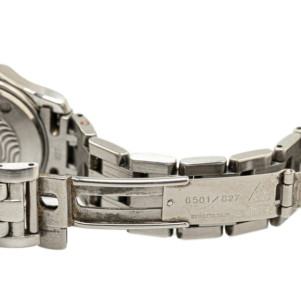 オメガ シーマスター プロフェッショナル 300 腕時計 2283.80 クオーツ ブルー文字盤 ステンレススチール レディース OMEGA 【中古】