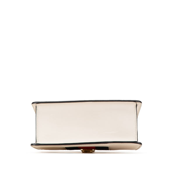 グッチ シルヴィ ハンドバッグ ショルダーバッグ 2WAY 470270 ホワイト レザー レディース GUCCI 【中古】